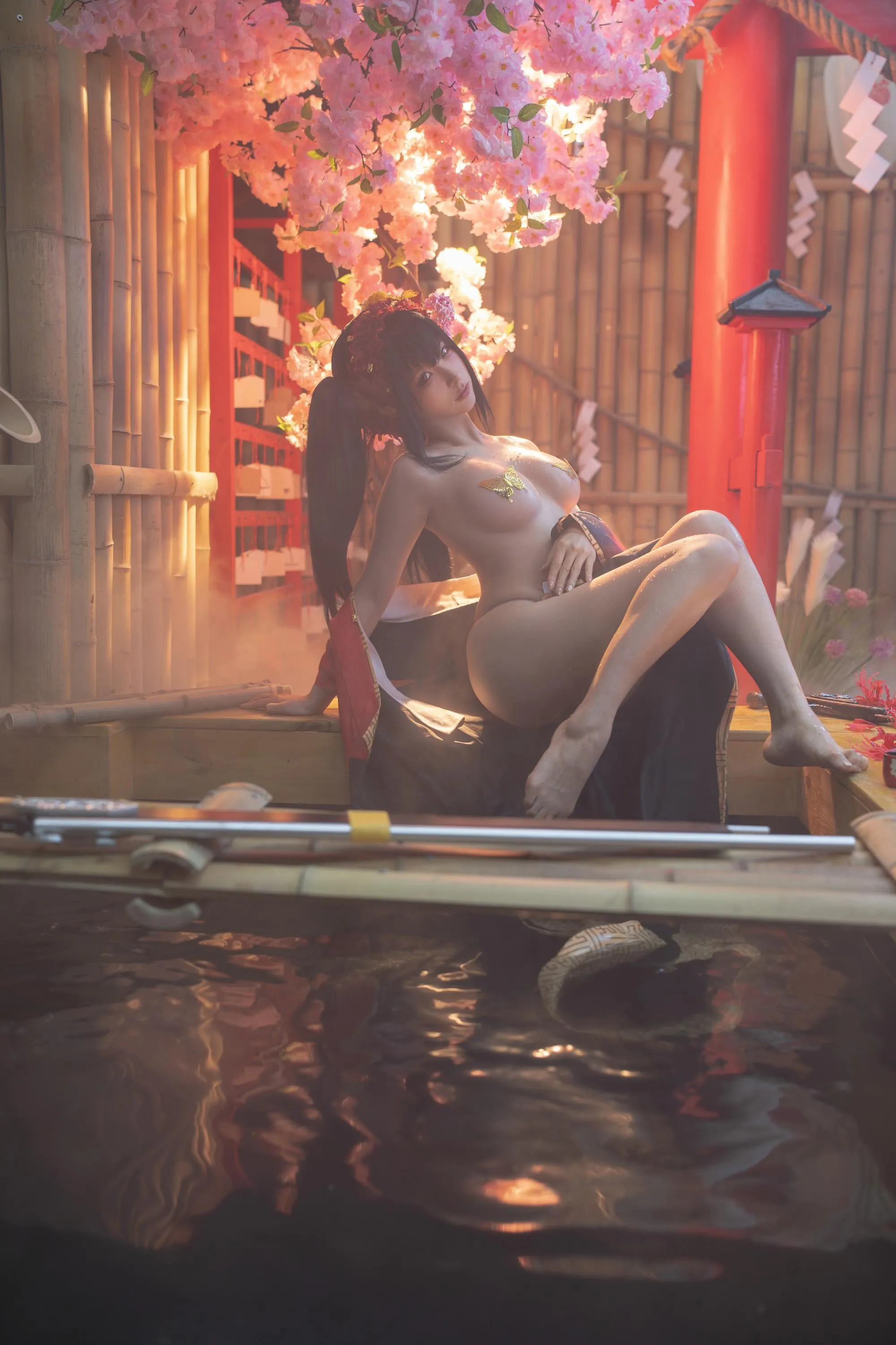 蠢沫沫 – NO.304 狂三和服cos-狂三 正片 [147P]插图8
